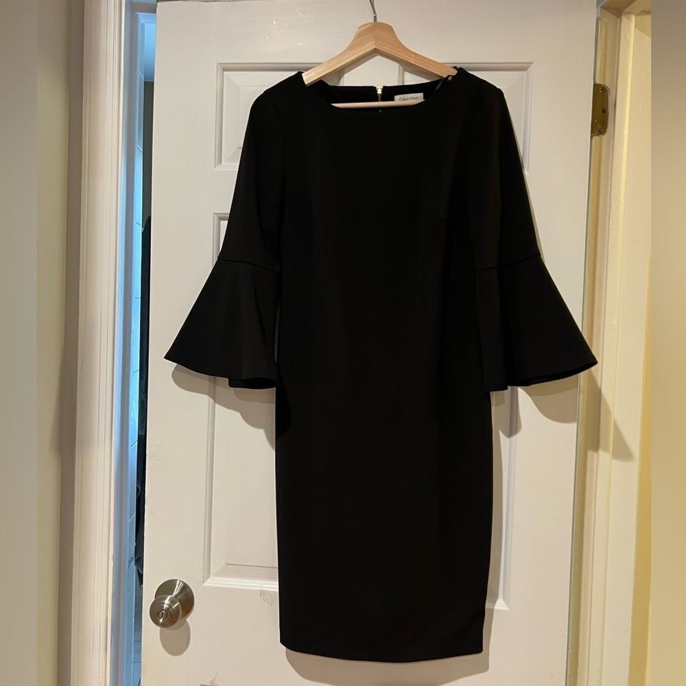 Calvin Klein dress with flare sleeves